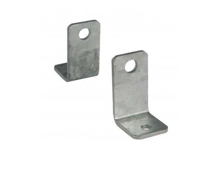 C.E. Smith Side Angle "L" Bracket - Pair - Galvanized - 10211G