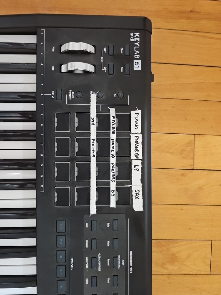Arturia Keylab 61 MK II Keyboard Controller