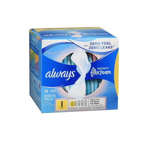 Infinity Flexfoam Pads Size 1 Regular Flow With Flexi-W