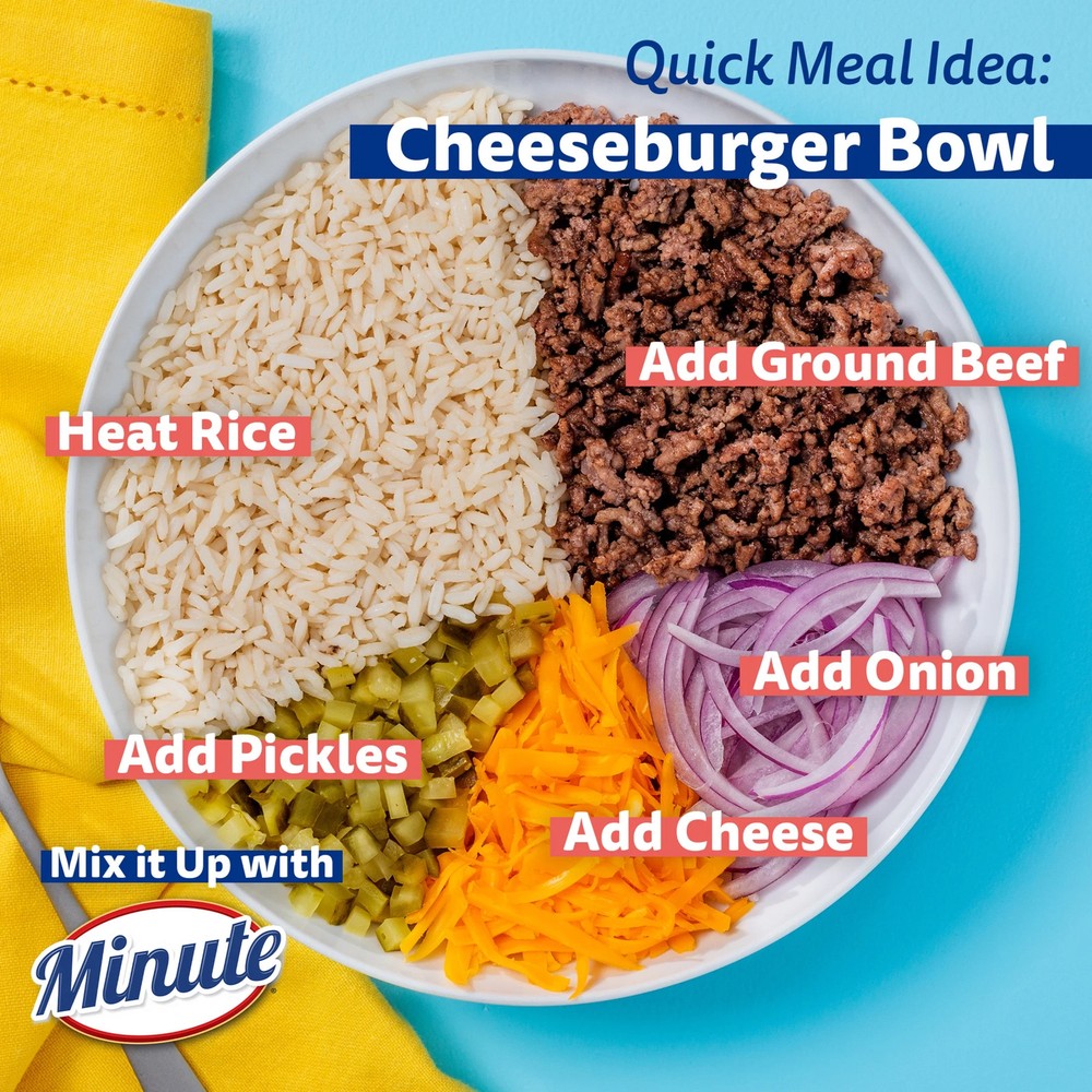 Microwaveable White Rice Cups Gluten Free