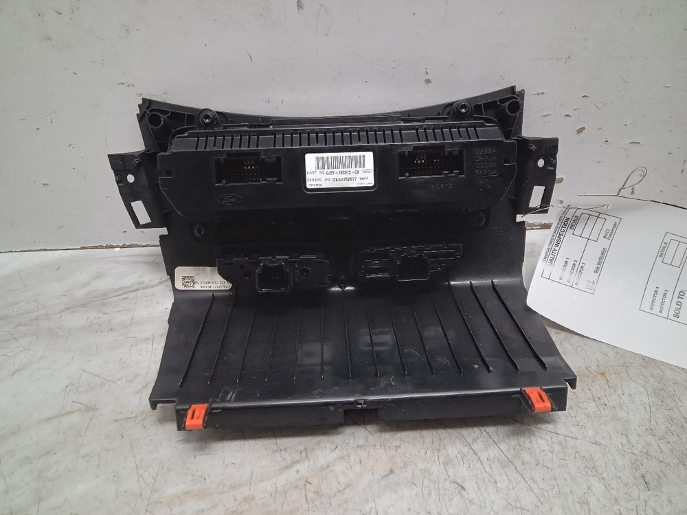 Used A/C Selector Switch fits: 2019 Ford Escape front automatic temperature cont