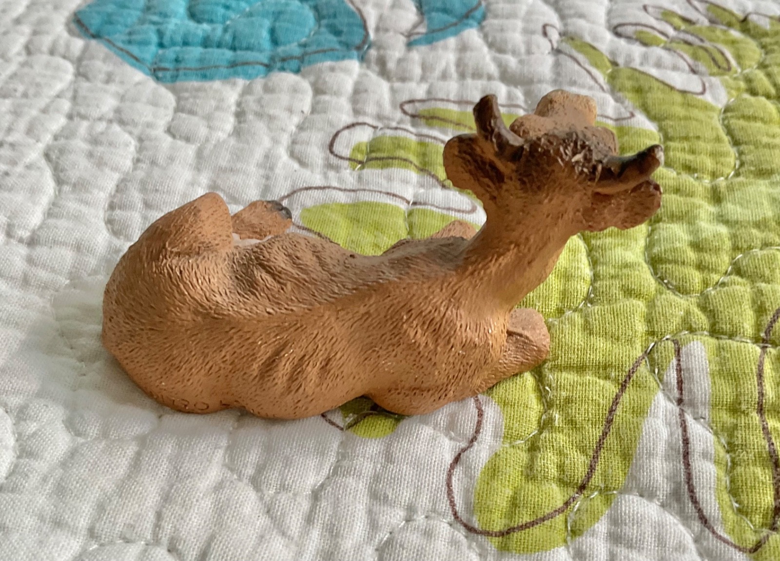 Lot of 9 Random Resin Cow Figurines, 1-3.5"!