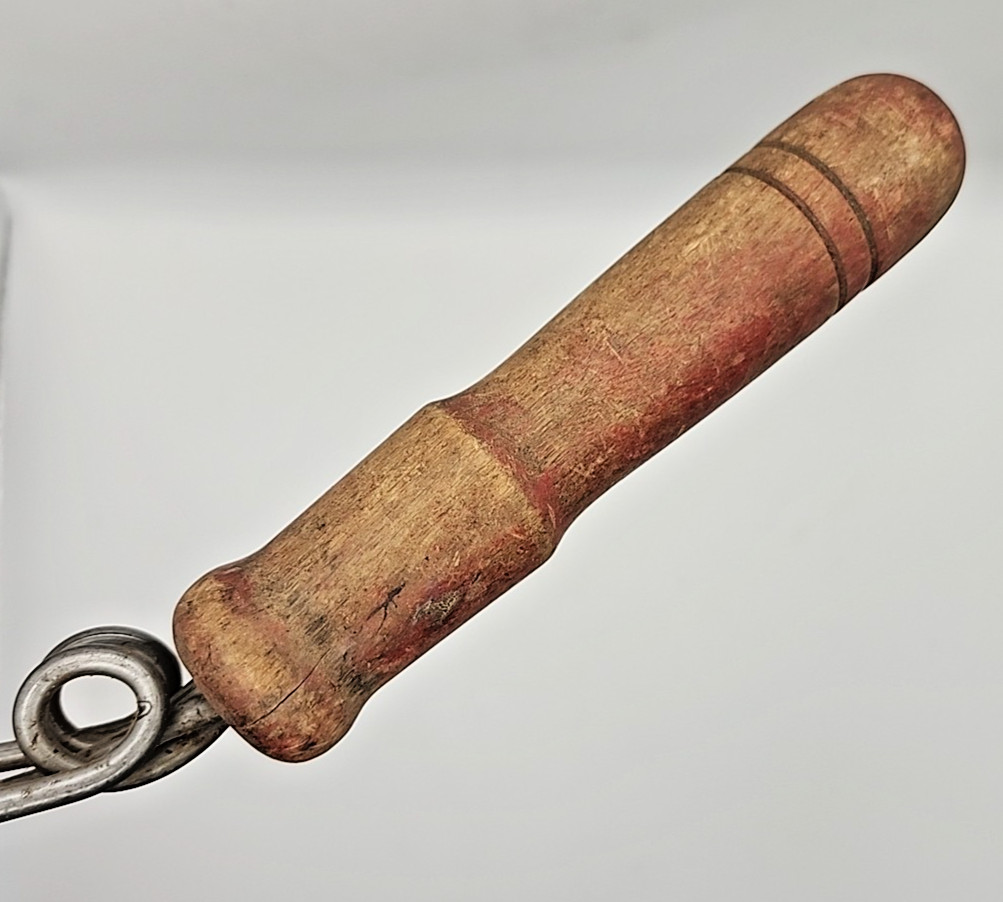 Vintage ~ Garden Tool~ Weeder~ Hand Cultivator ~Wood Handle-Rare Very Unique