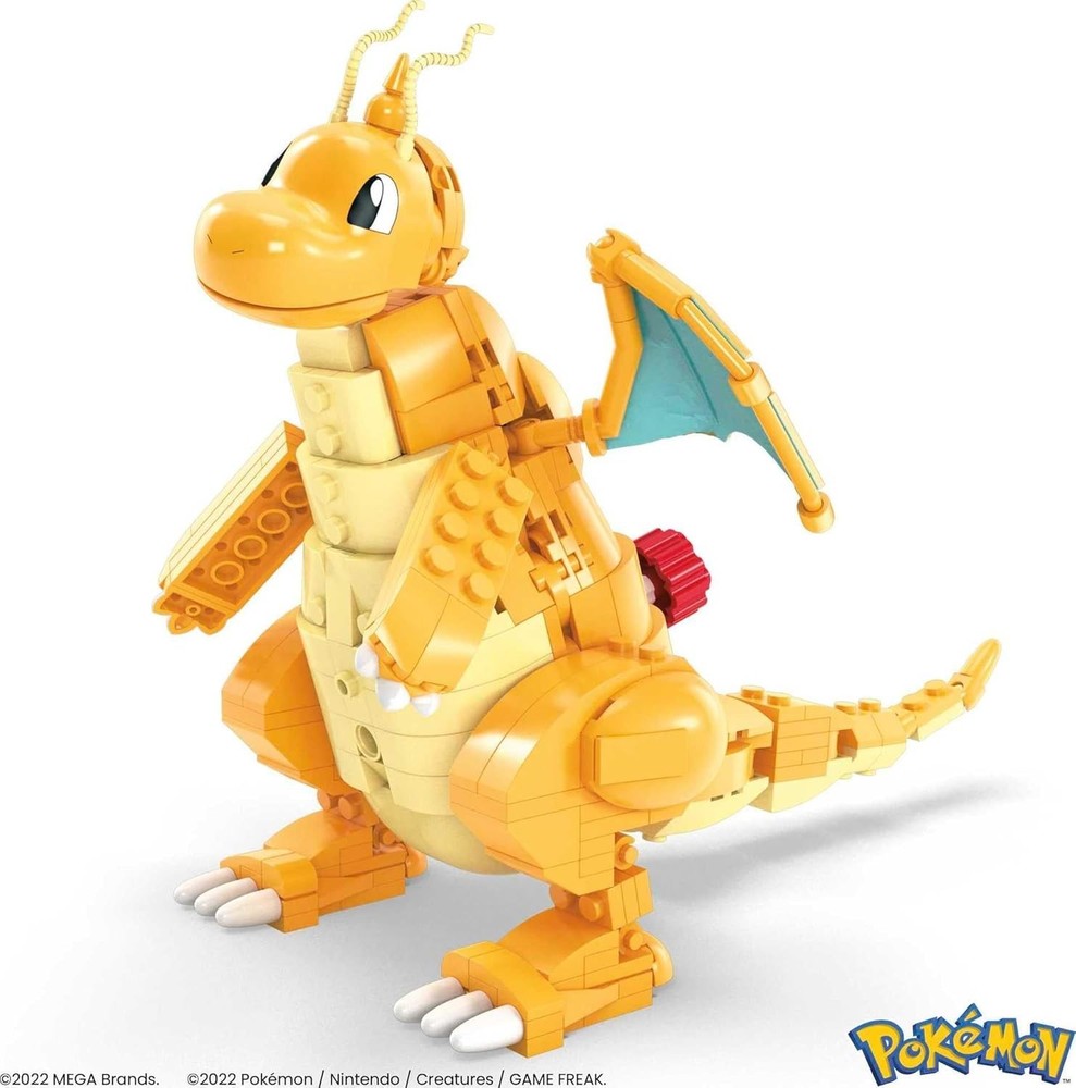 Educational Mega Pokémon Building Set Dragonite with Movement Feature