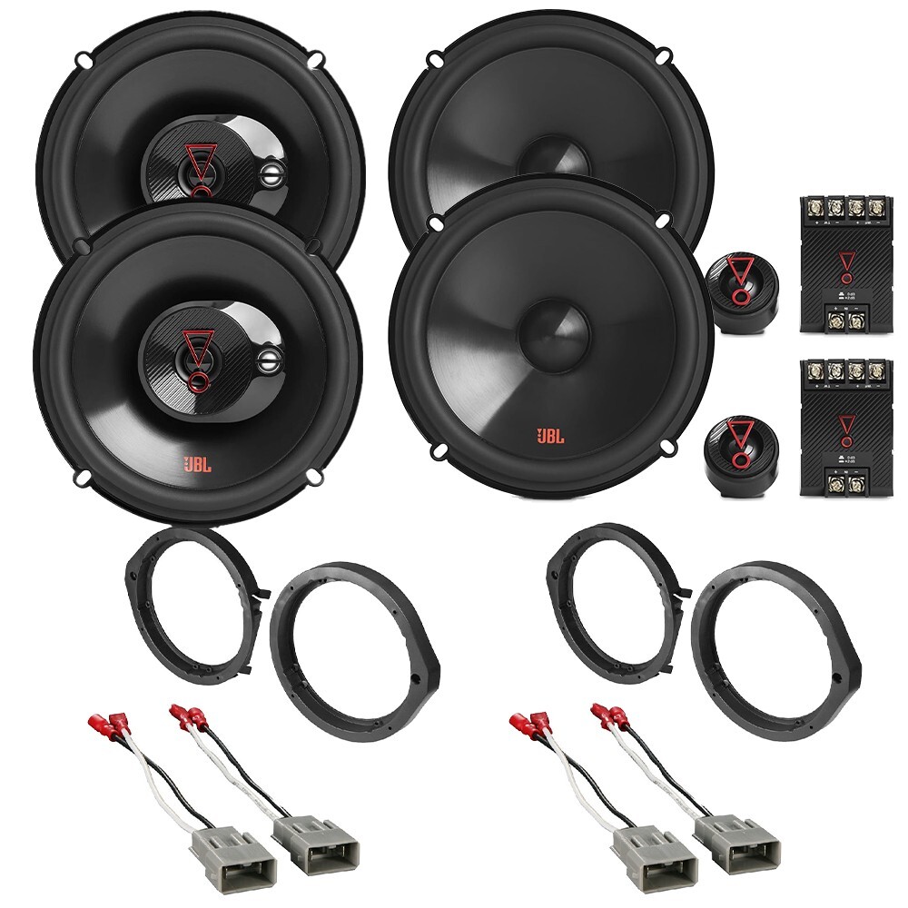 JBL Stage3 Series 6.5" Component/Coaxial Car Speakers for 2008-2022 Honda Accord