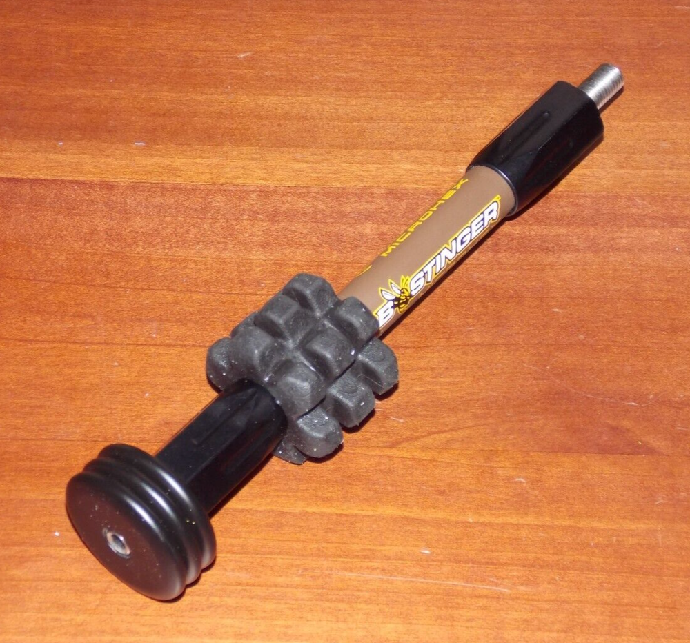 Bee Stinger MicroHex 6" Stabilizer in Brown Finish - B Stinger