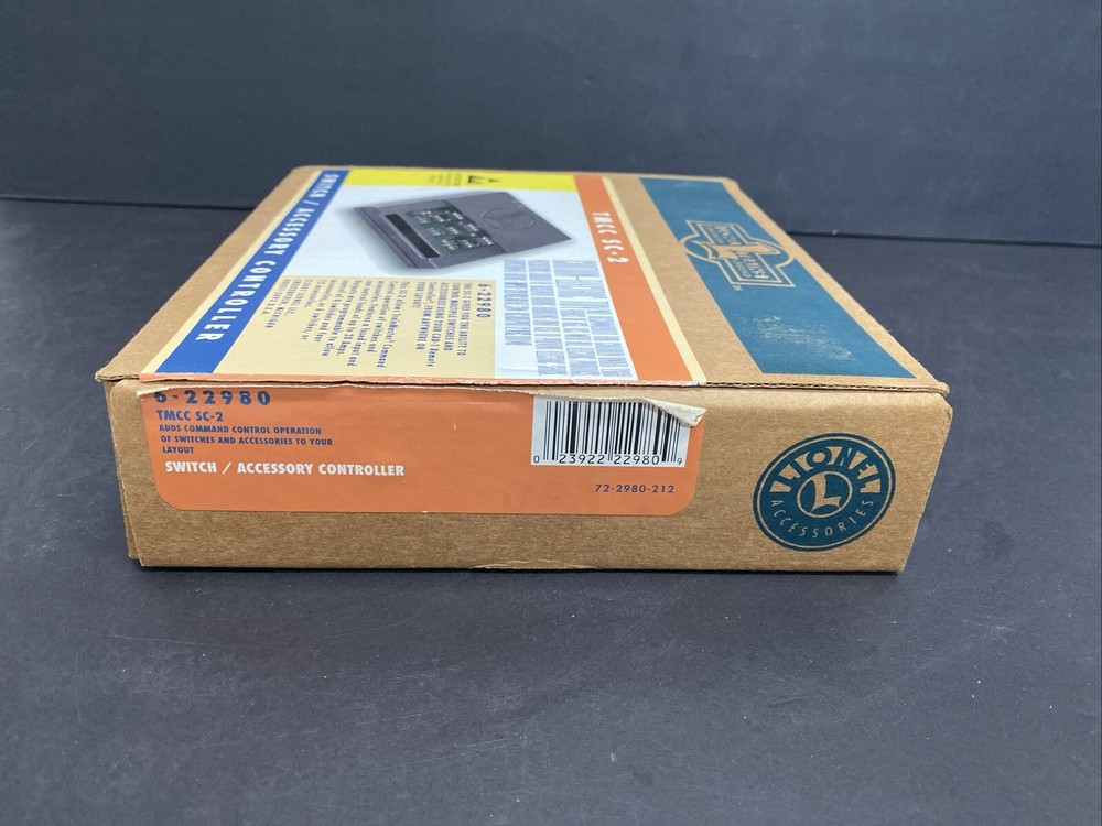 LIONEL TMCC SC-2 SWITCH CONTROLLER electrical connection switch activate J.275