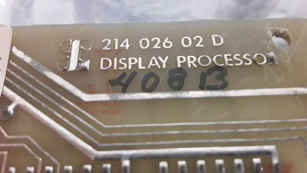 Bandit 214 026 02D Display Processor
