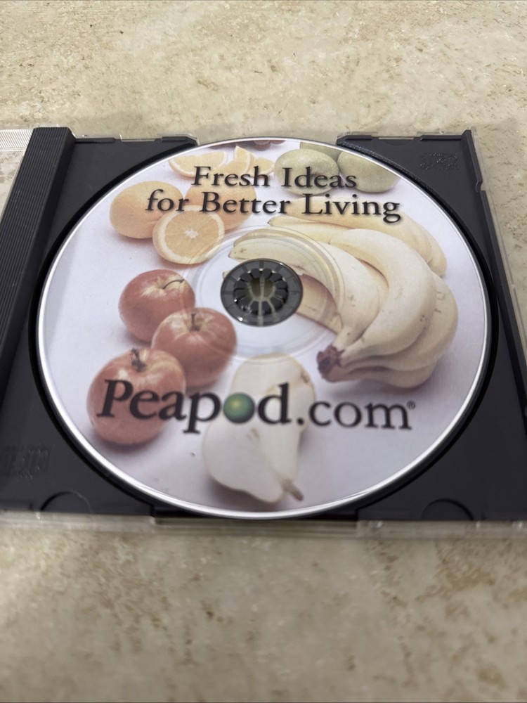 PeaPod dial-up Internet Access PC Software CD Vintage