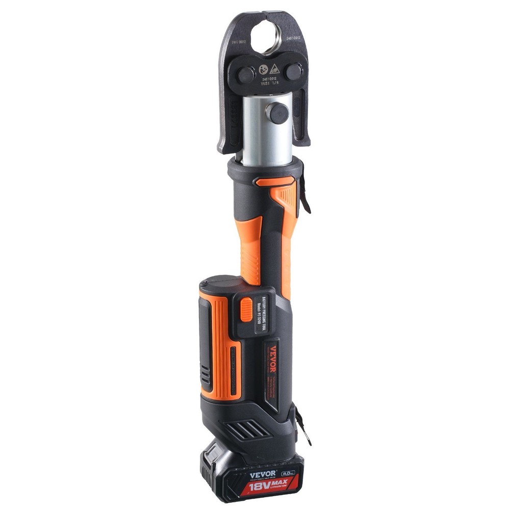 Pro Press Tool Pipe Crimping Kit Press Tool Battery Kit with 6 Jaws