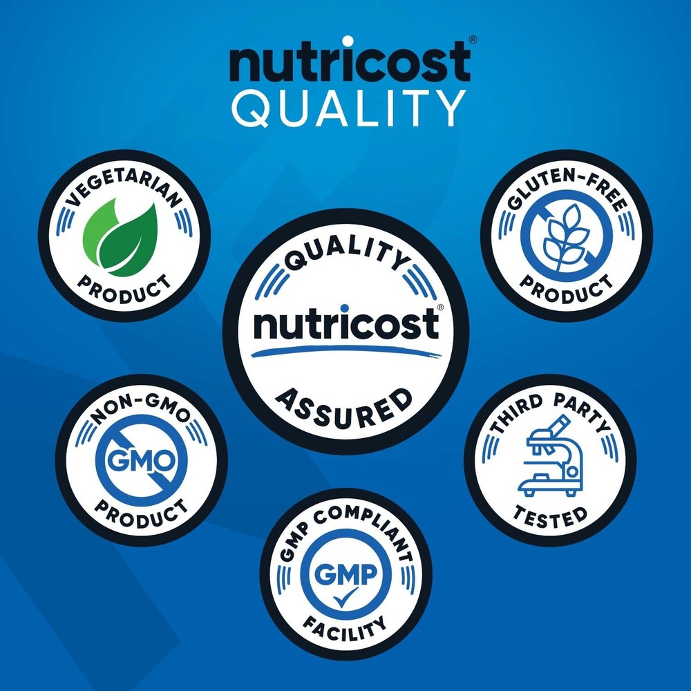 Nutricost Pre-Workout Complex Powder (Peach Mango) 60 Serivings
