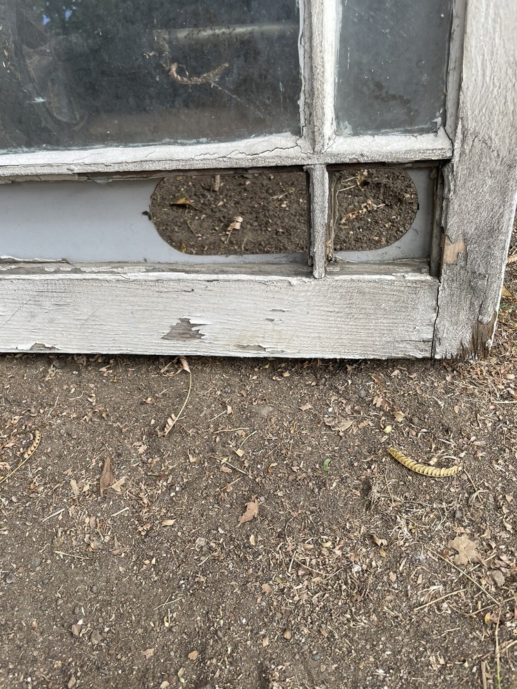 Antique Craftsman House Window