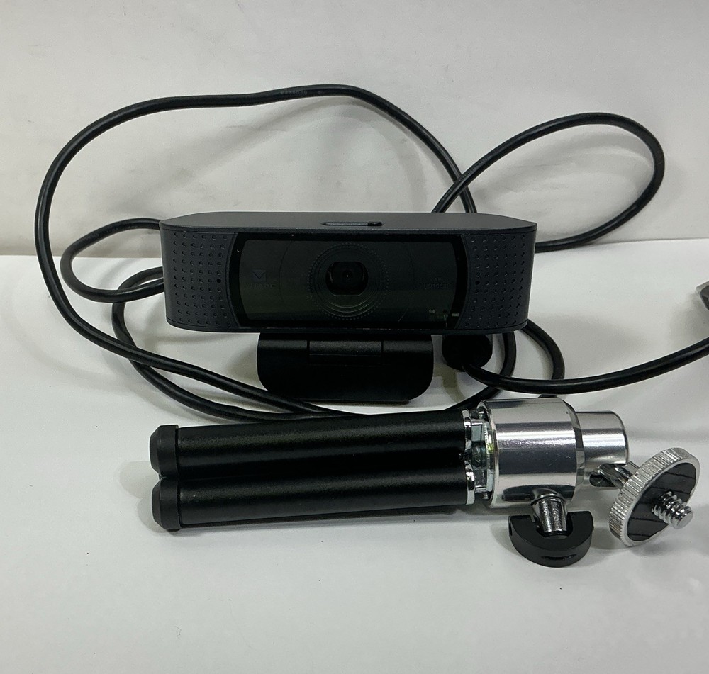 HD Webcam 1080P with Microphone & Cover Slide, 928 USB Computer Web Camera