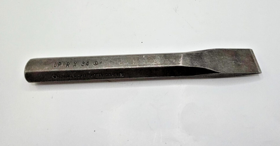Cold Chisel UPRRX34 For cutting rivets, bolts, and nuts