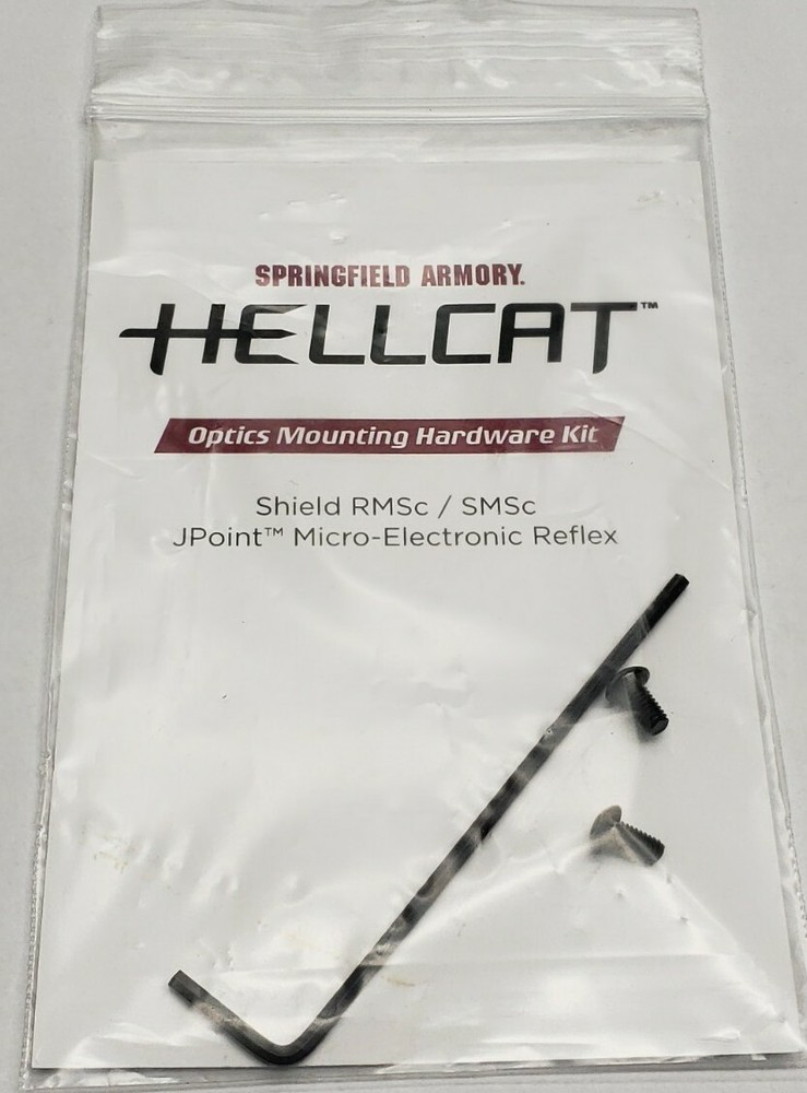 Springfield Armory Hellcat Optic Mounting Hardware Screw Shield RMSc SMSc JPoint