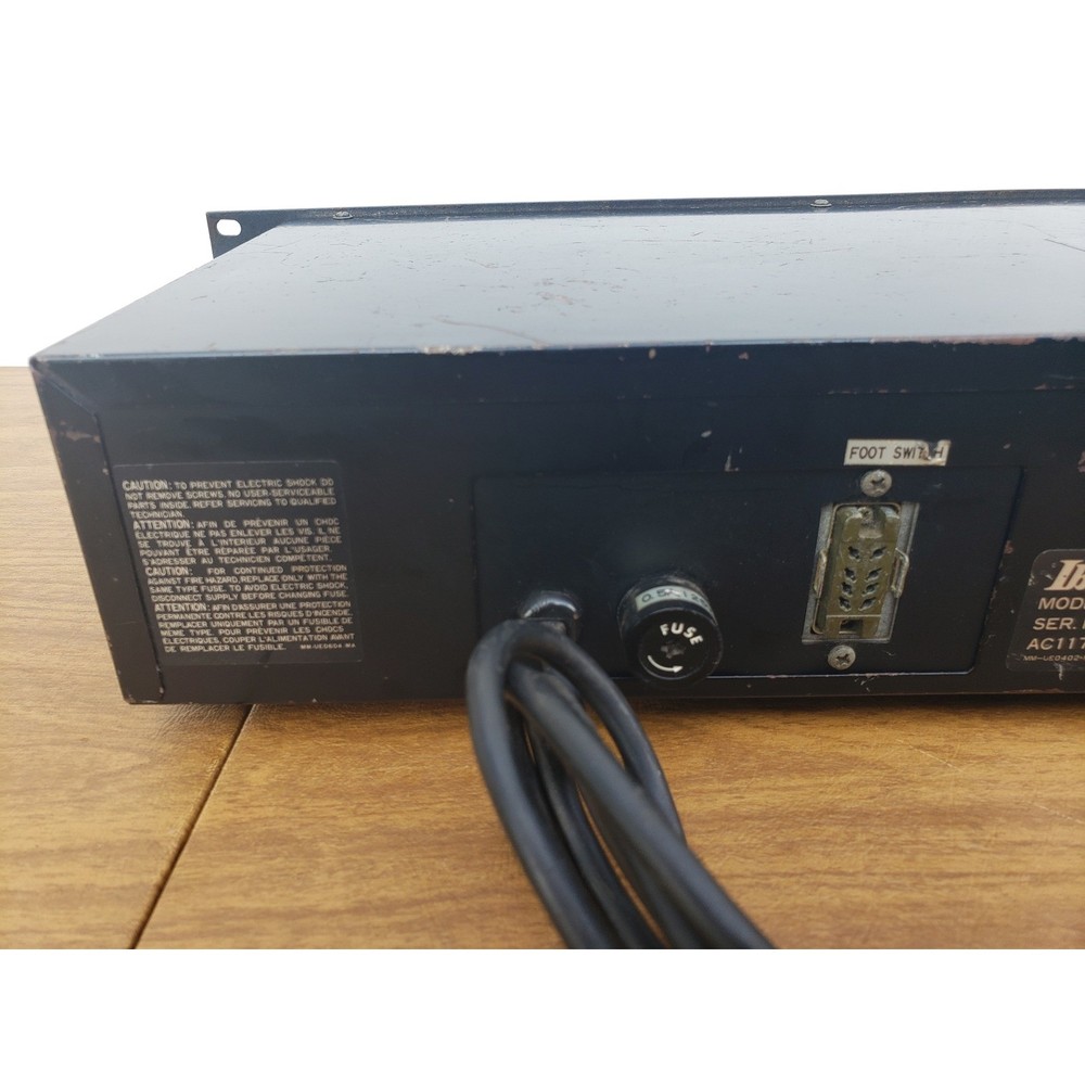 Ibanez UE405 Multi Effects Guitar Rack Mount Compressor Chorus Delay plus Extras