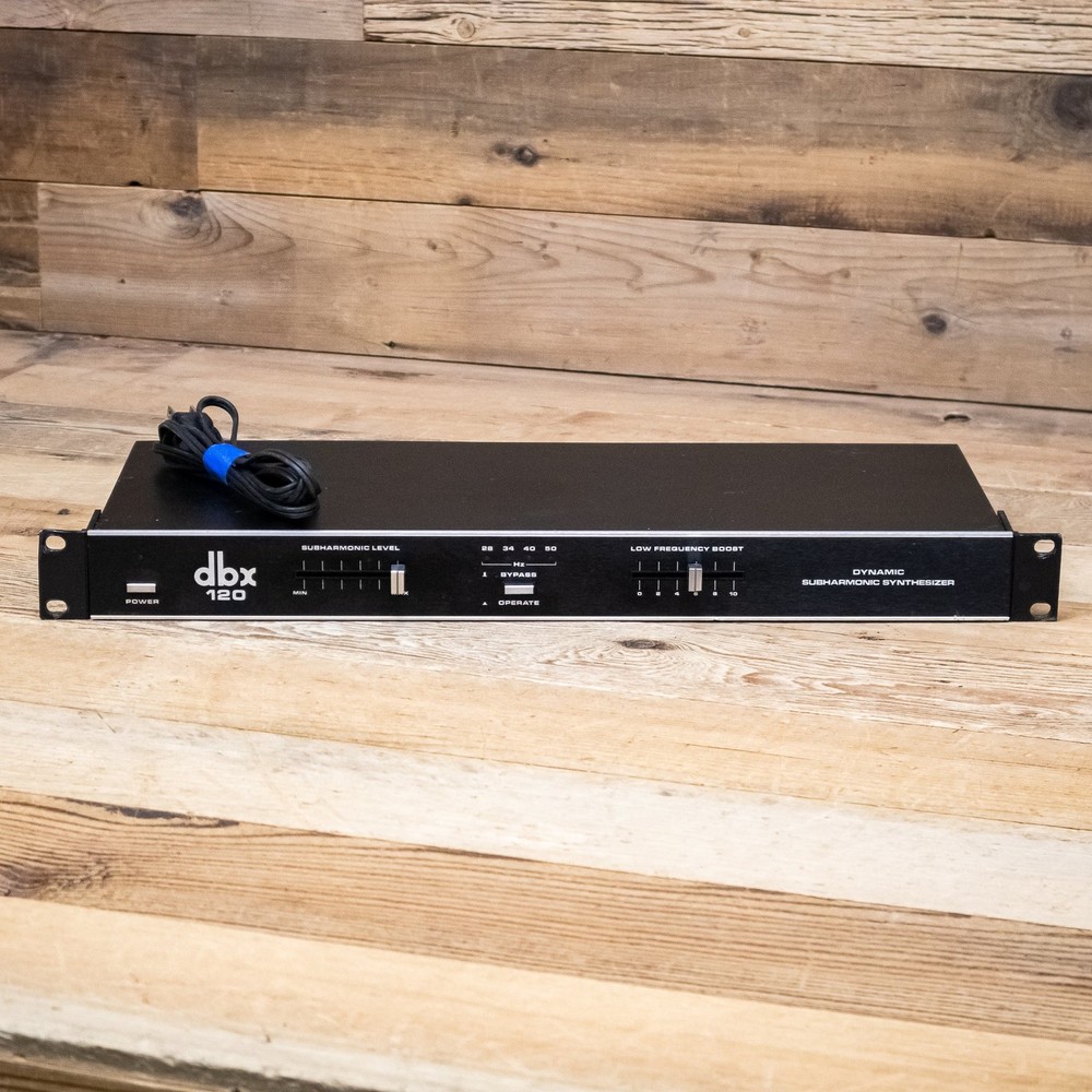DBX 120 Subharmonic Synthesizer Sub Synth Synthesis Octave U268749