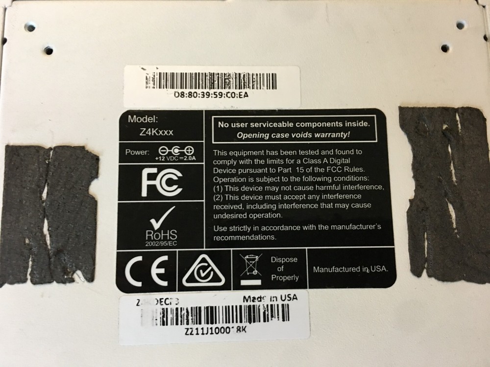 ZeeVee ZyPer4K Z4KDECC3 Single HDMI 2.0 CatX Video Decoder / Receiver