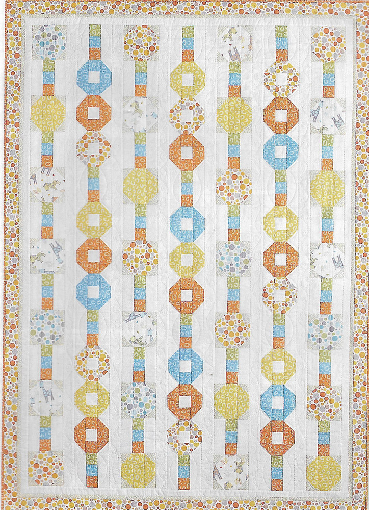 Teething Rings Kid's Quilt quilting pattern instructions