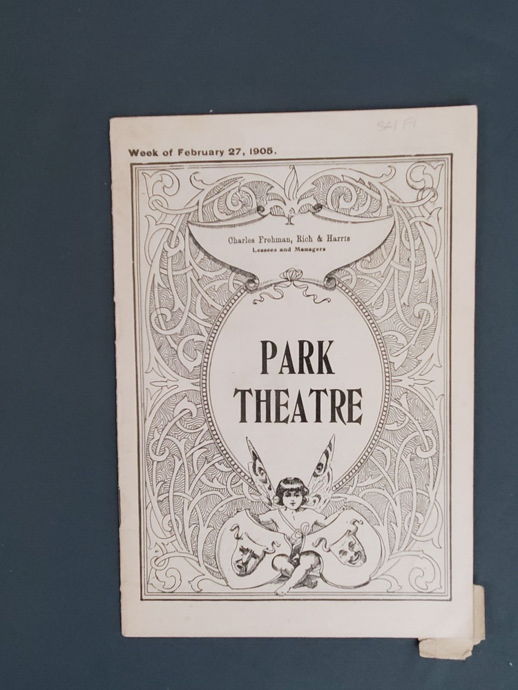 Vintage Theater Programs and related Material Lot