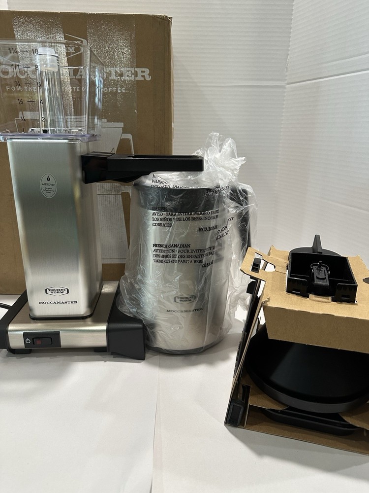 Moccamaster KBGT Select Brushed  Silver 10-Cup Coffee Maker 79316