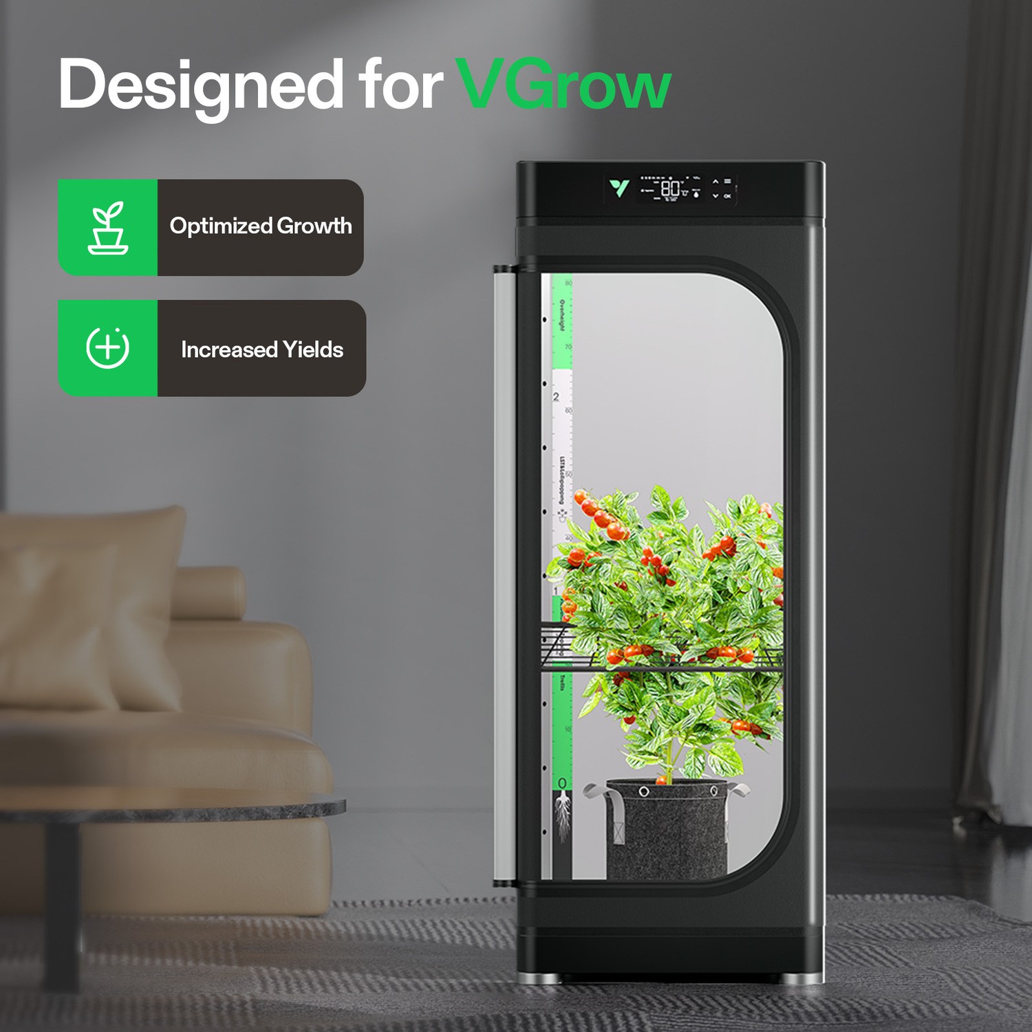 VIVOSUN VGrow Smart Grow Box Tent Kit Accessories New Free Shipping