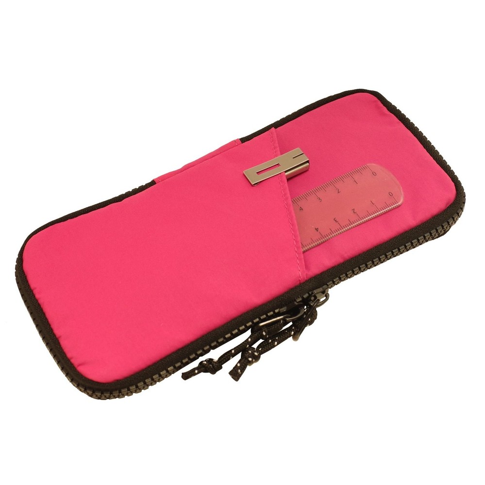 [Delfonics] Contour round pen case (greige)