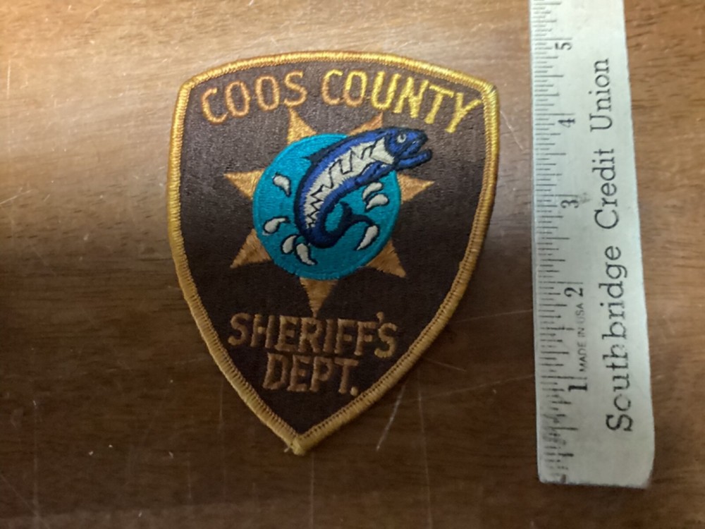 Coos county Florida  vest obsolete  patch bx AA #14