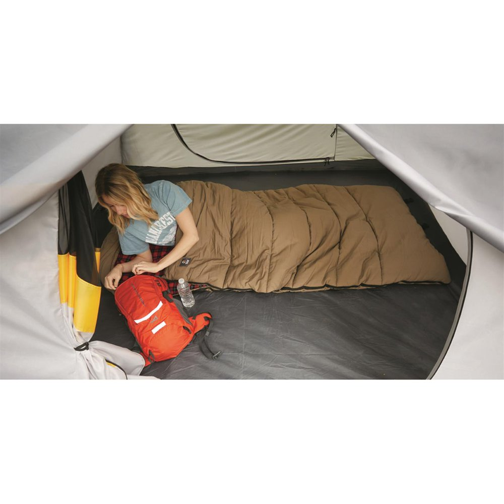 Guide Gear Canvas Hunter Extreme Sleeping Bag Rectangular-Shaped With Hood