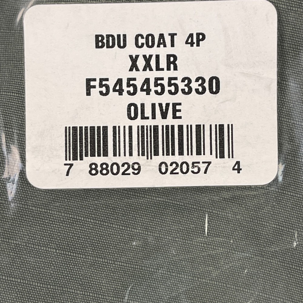 NEW BDU Propper Jacket - Olive - XX-Large Regular