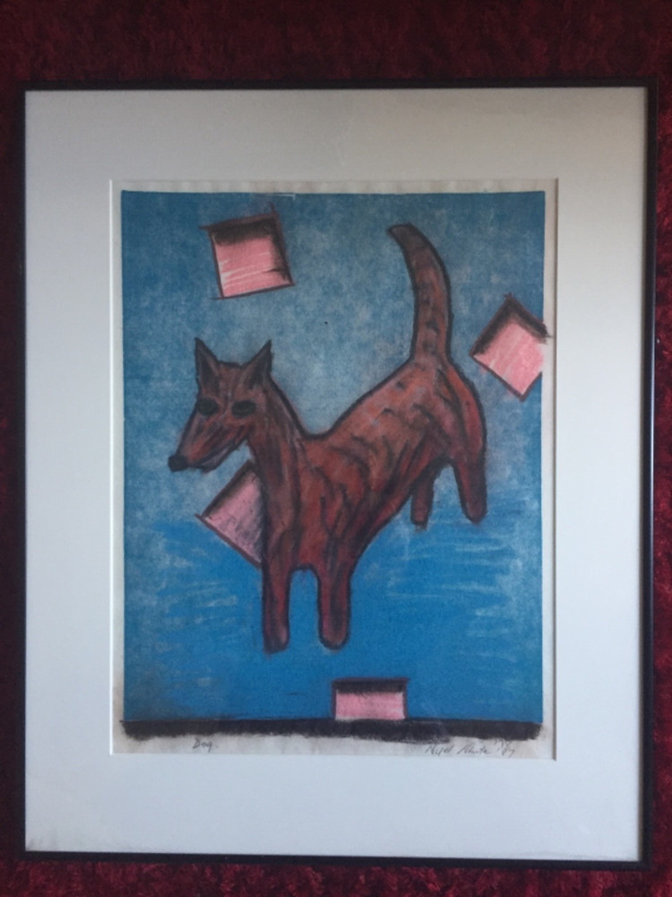 NIGEL WHITE (Australia 1958-) Original pastel drawing