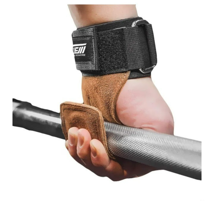 warm body cold mind wrist straps for maximum grip support genuine leather