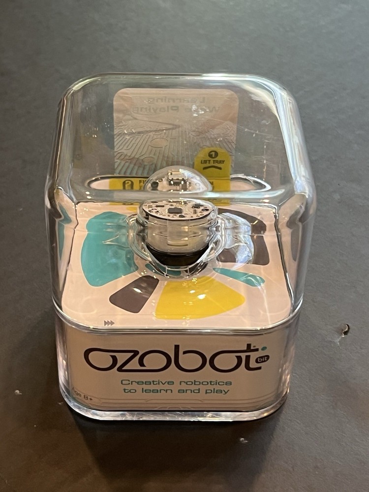 Ozobot Bit 2.0 Crystal White Programmable Learning Robots Steam Integrated, 2014