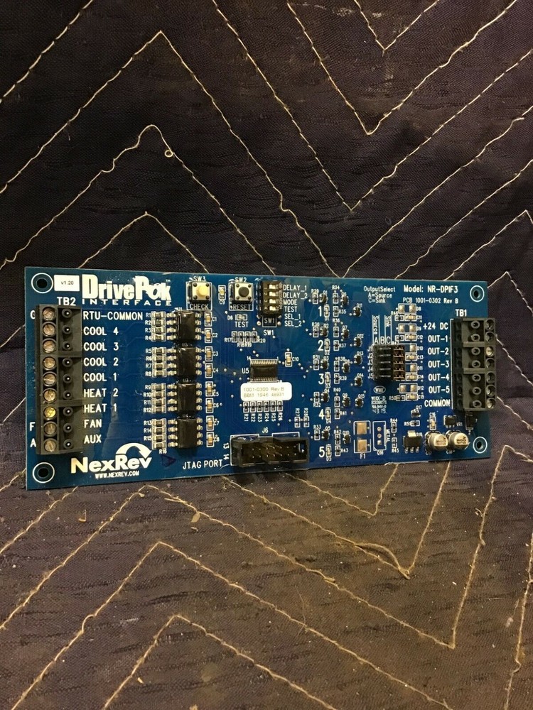 NexRev DrivePak Interface NR-DPIF3 Control Circuit Board - Used