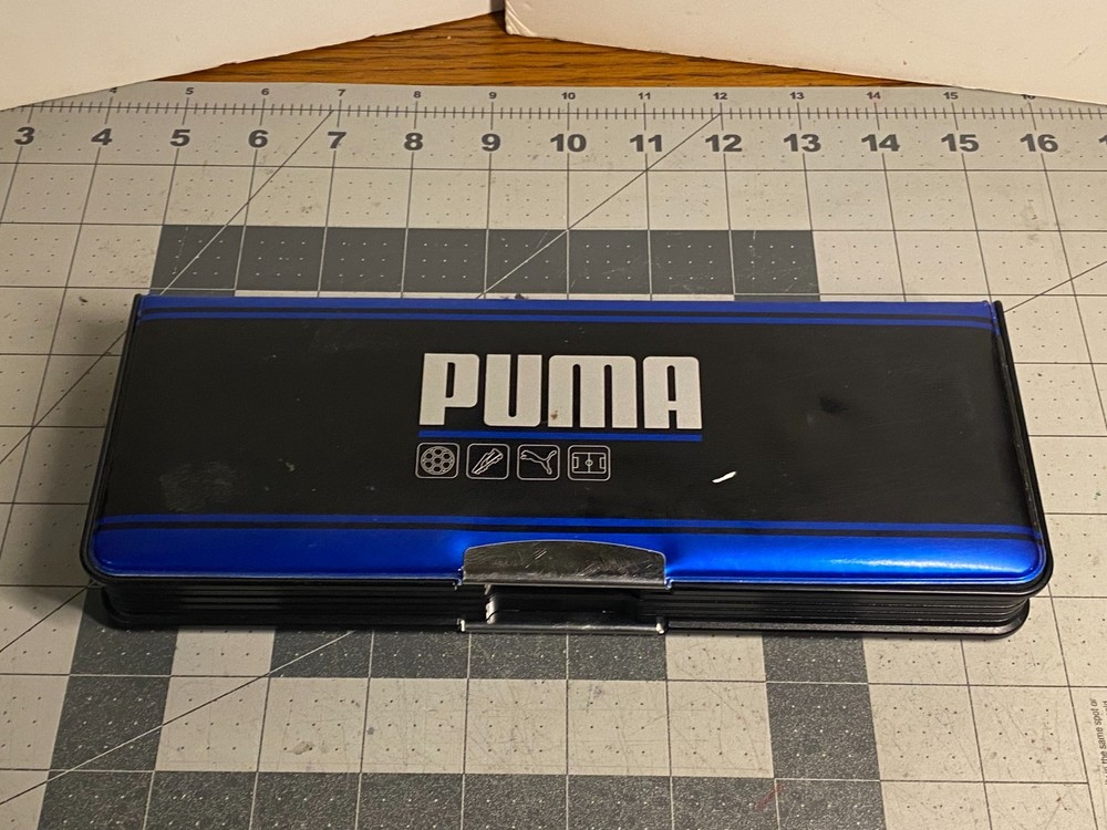 Puma Pencil Case Blue Black