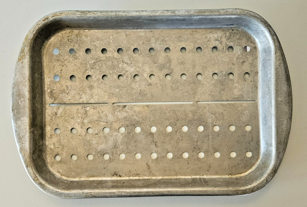 Vintage insert Roasting Rack 13" x 9" cooking surface