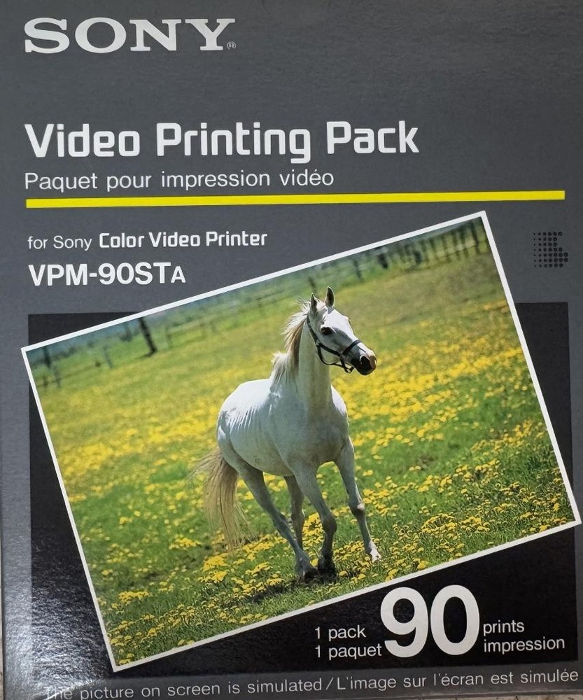 Sony VPM-90STA Video Printing Pack 90 Sheets