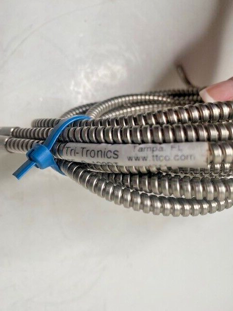 TRI-TRONICS BF-A-120RT FIBER OPTIC LIGHT GUIDE 120" 14366 RIGHT ANGLE