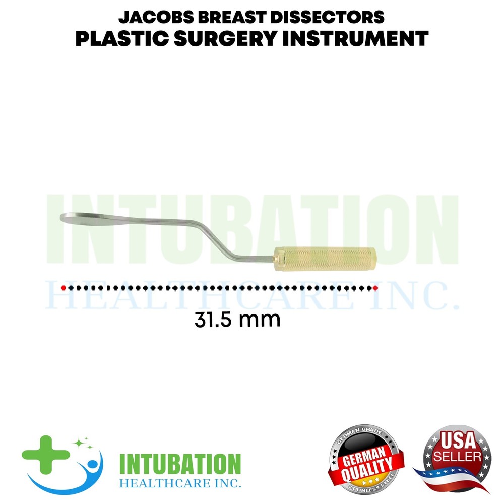 Jacobs Breast Dissectors Stainless Steel Plastic Surgery Instruments
