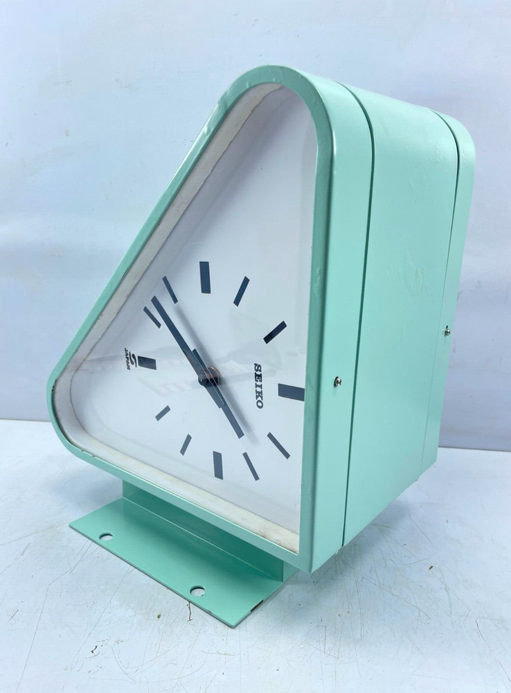MC-018 Seikosha MC-271 Both Side Dialer Slave Clock Vintage Triangular Secondary