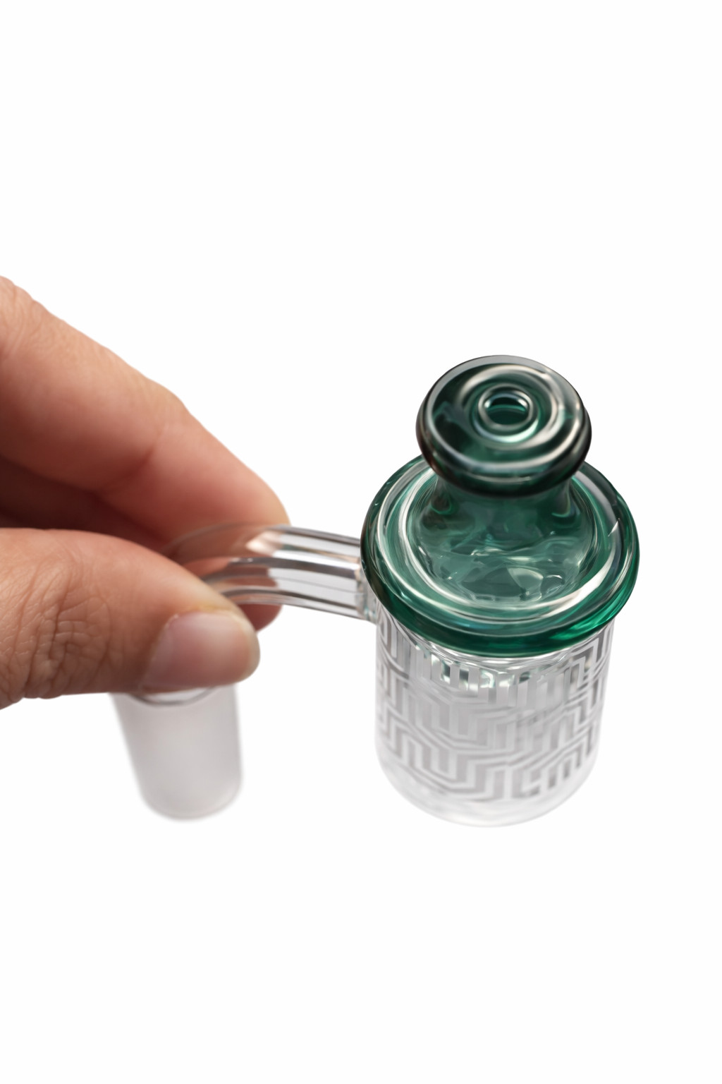 TOB RB 90° Male Sandblasted Pattern Banger Kit 14MM (2CT) | Free Shipping