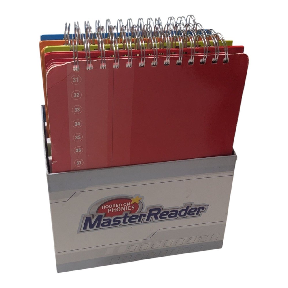 Hooked on Phonics Master Reader Learn to Read Red Green Blue Orange