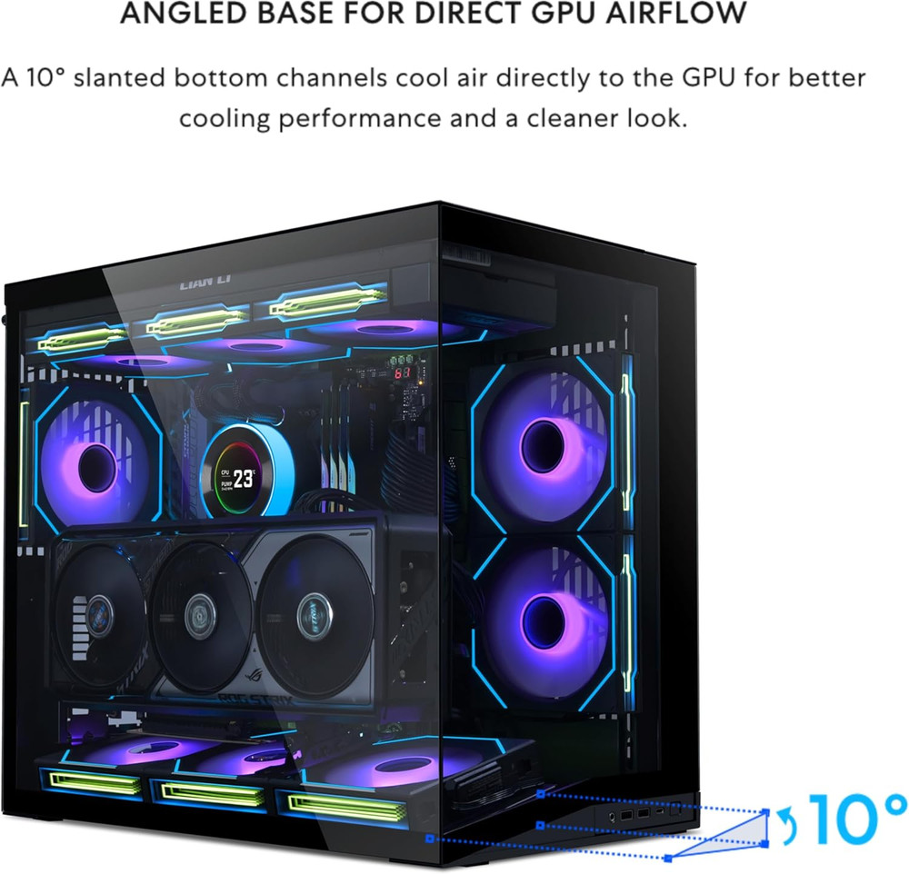 O11D MINI V2 | Compact ATX Mid-Tower Airflow Computer Case | Panoramic View | Fu