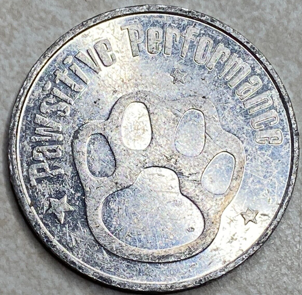 Pawsitive Performance Amusement Arcade trade Token T5637