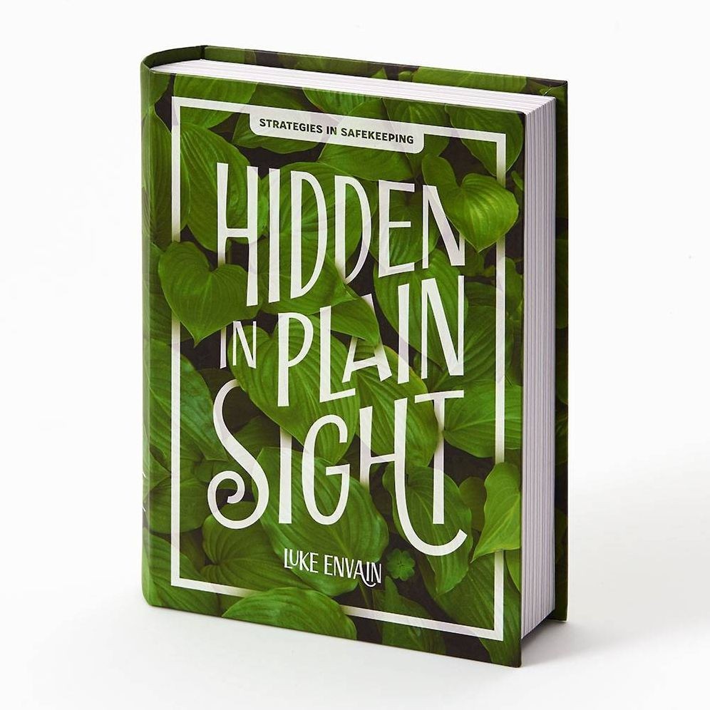 Book Storage Book “Hidden In Plain Sight”