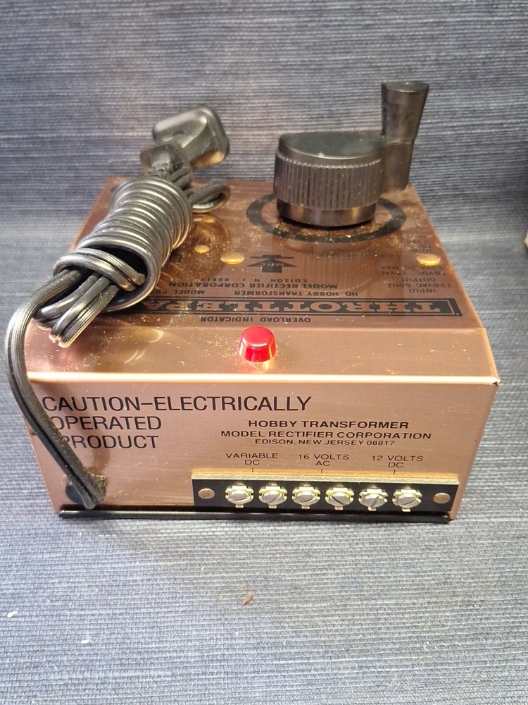 MRC Model 501 HO Train Throttle Pack – Complete HO Train Controller New NOS