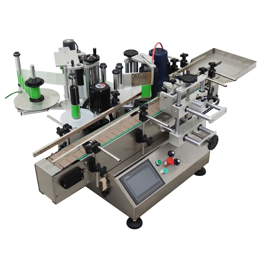 110V Full Auto Round Bottle Label Applicator with Coding Machine 20-30PCS/min