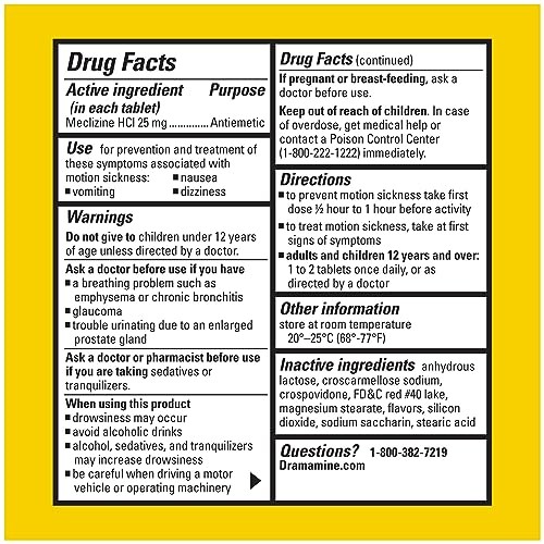 Dramamine Chewable Less Drowsy, Motion Assorted Sizes , Pattern Names