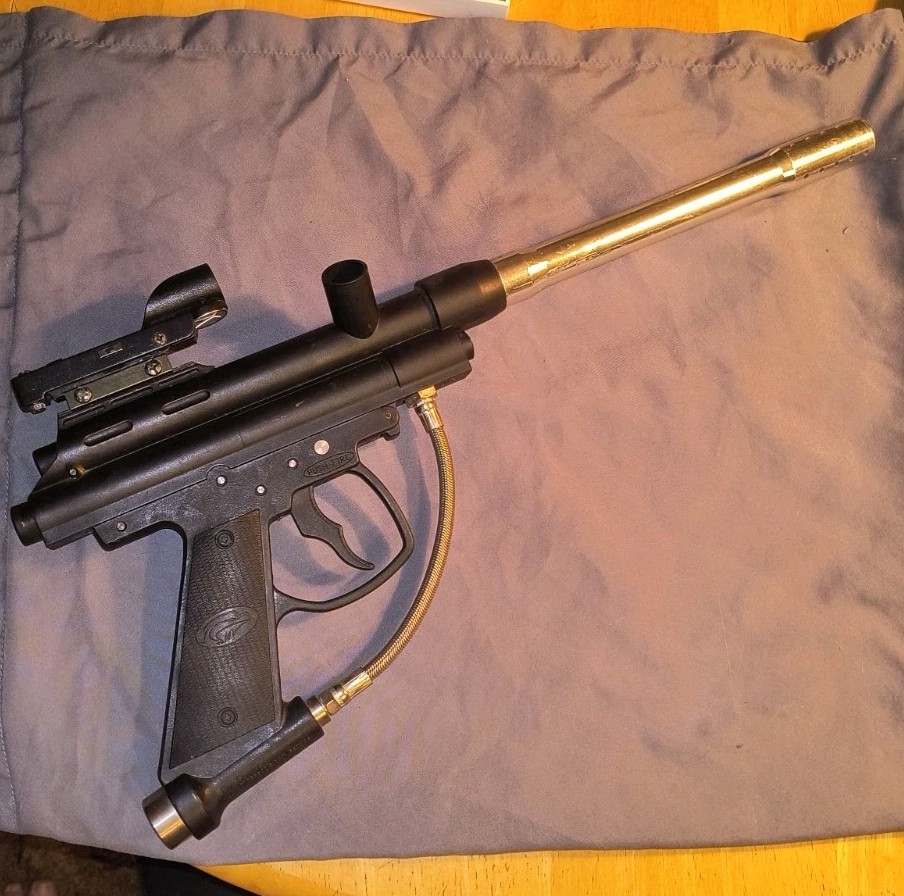 two paintball guns-Marauder