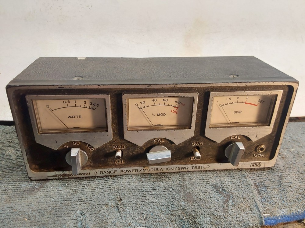 Radio Shack CB SWR  Modulation an Wattmeter